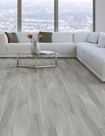 Living Room Gray Greige Luxury Vinyl Plank LVP -  CarpetsPlus of Fairmont in Fairmont, MN