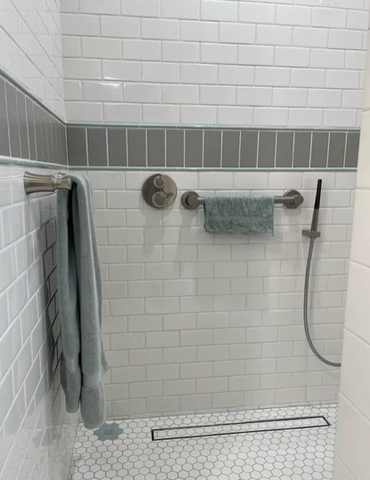 Bathroom installed by CarpetsPlus of Fairmont - 8
