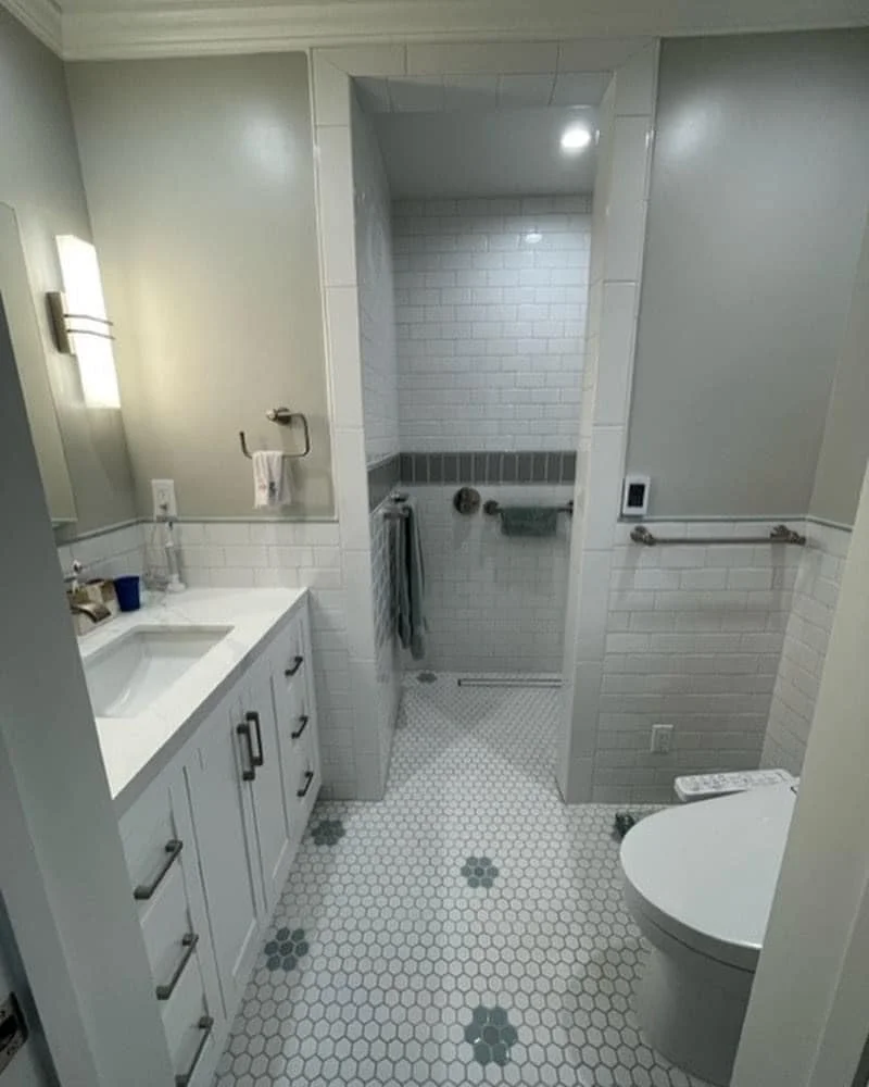 Bathroom installed by CarpetsPlus of Fairmont - 2